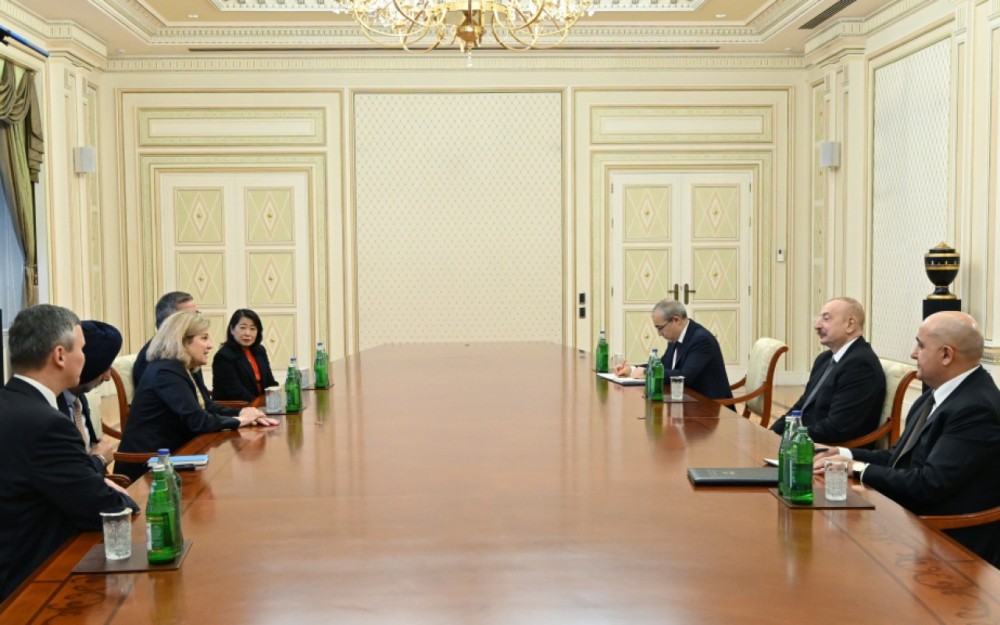 İlham Əliyev Cenni Consonu qəbul etdi -FOTOLAR